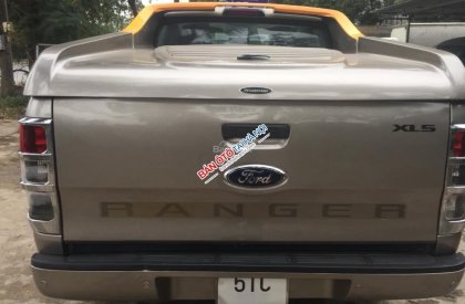 Ford Ranger XLS 2013 - Cần bán Ford Ranger năm 2013 màu ghi vàng, giá chỉ 435 triệu, nhập khẩu nguyên chiếc