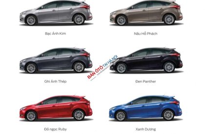 Ford Focus Titanium 2018 - Sở hữu ngay Ford Focus Titanium đời 2018, màu trắng, chỉ cần 10 cọc lấy xe ngay, Sẵn xe giao ngay tháng 12