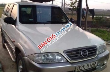 Ssangyong Musso 2001 - Cần bán lại xe Ssangyong Musso năm sản xuất 2001, màu trắng, nhập khẩu nguyên chiếc, giá tốt