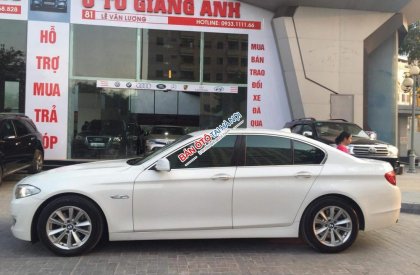 BMW 5 Series 520i 2012 - Cần bán lại xe BMW 5 Series năm 2012, màu trắng, nhập khẩu số tự động
