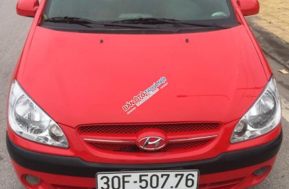 Hyundai Getz AT 2006 - Bán Hyundai Getz AT năm sản xuất 2006, màu đỏ, nhập khẩu  