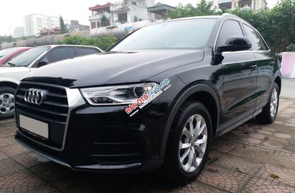 Audi Q3 2.0 Quattro 2016 - Bán Audi Q3 2.0 Quattro đời 2017, màu đen, nội thất nâu, xe nhập