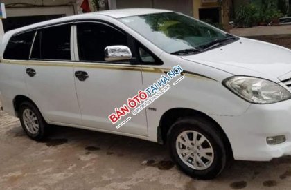 Toyota Innova MT 2008 - Bán ô tô Toyota Innova MT 2008, màu trắng chính chủ, giá 259tr