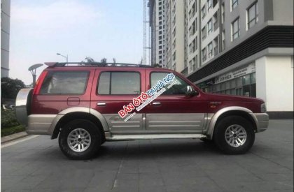 Ford Everest 2.5MT 2006 - Cần bán Ford Everest 2.5MT đời 2006, màu đỏ số sàn