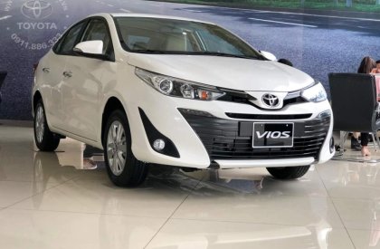 Toyota Vios 1.5G 2020 - Cần bán Toyota Vios 1.5G sản xuất 2020, màu trắng, KM cực Tốt 