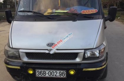 Ford Transit 2.4L 2005 - Bán Ford Transit màu xanh, đời 2005, xe đang chạy bình thường, máy ổn