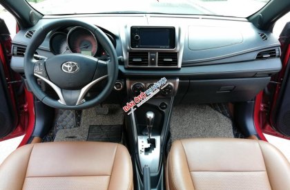 Toyota Yaris G 2017 - Bán xe Yaris 2017 đỏ, xe như mới, nữ đi 10 vạn hơn 6xx