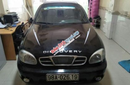 Daewoo Lanos 2002 - Bán lại xe Daewoo Lanos 2002, màu đen, nhập khẩu nguyên chiếc xe gia đình