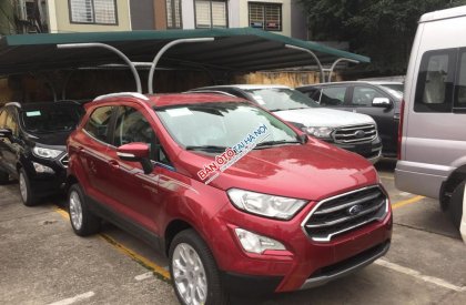 Ford EcoSport 1.5 AT Titanium 2019 - Cần bán Ford EcoSport 1.5 AT Titanium năm 2019, màu đỏ, 624tr