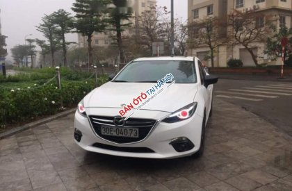 Mazda 3 AT 2016 - Cần bán lại xe Mazda 3 AT 2016, màu trắng, 600 triệu