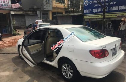 Toyota Corolla altis   2002 - Cần bán Toyota Corolla altis năm 2002, màu trắng, xe gia đình đang sử dụng, biển Hà Nội 29N