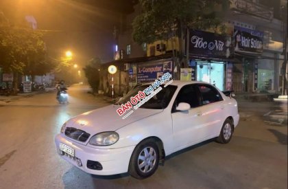 Daewoo Lanos SX 2002 - Cần bán lại xe Daewoo Lanos SX đời 2002, màu trắng xe gia đình