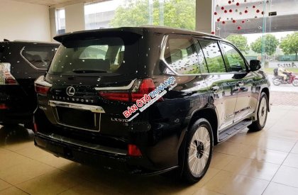 Lexus LX 570S Super Sport 2019 - Bán Lexus LX 570S Super Sport sản xuất năm 2019, màu đen, nội thất nâu