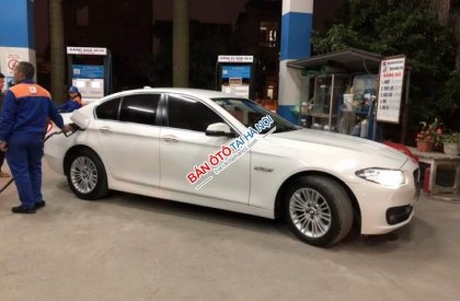 BMW 5 Series 520i 2014 - Cần bán BMW 5 Series 520i đời 2014, màu trắng, nhập khẩu chính chủ