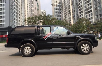 Ford Ranger XLT 2008 - Bán Ford Ranger màu đen, máy dầu, 2 cầu 4x4, Đk 2008 màu đen