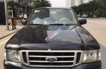 Ford Ranger XLT 2008 - Bán Ford Ranger màu đen, máy dầu, 2 cầu 4x4, Đk 2008 màu đen