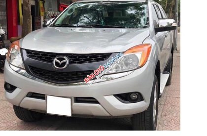 Mazda BT 50 2.2 2015 - Cần bán xe Mazda BT 50 2.2 năm 2015, màu bạc, nhập khẩu nguyên chiếc, giá 509tr