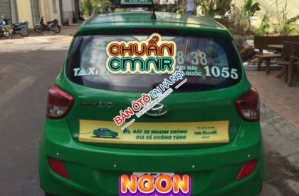 Hyundai Grand i10   2014 - Bán Hyundai Grand i10 2014, màu xanh lục, nhập khẩu  