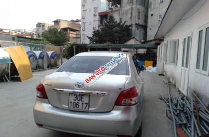 Toyota Vios  E  2008 - Cần bán xe Toyota Vios E năm 2008, màu bạc, nhập khẩu nguyên chiếc, giá rẻ