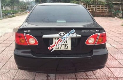 Toyota Corolla altis   2002 - Bán Toyota Corolla Altis 2002, màu đen, còn nguyên bản