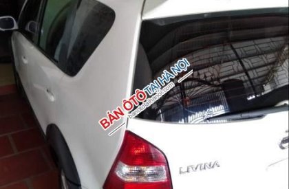 Nissan Livina 2010 - Bán Nissan Livina sản xuất 2010, màu trắng, nhập khẩu nguyên chiếc ít sử dụng