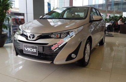 Toyota Vios E 2020 - Bán Toyota Vios 2019 giám giả mạnh tiền mặt, tặng BHTV, đầu DVD, cam lùi, ghế da