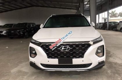 Hyundai Santa Fe 2.4 2019 - Bán xe Hyundai Santa Fe 2.4 2019, màu trắng