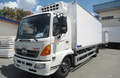 Xe tải 5 tấn - dưới 10 tấn J 2019 - Giá xe tải Hino đông lạnh 6T thùng dài 5m6