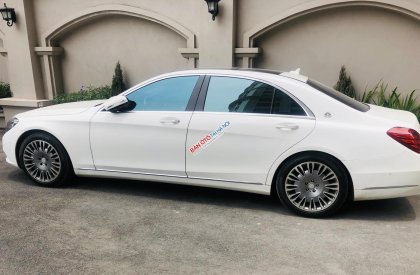 Mercedes-Benz S class S500  2015 - Gia đình thừa xe cần bán Mercedes-Benz S class S500 lên full Maybach 2015 đẹp như mới