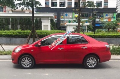 Toyota Vios    E   2011 - Bán ô tô Toyota Vios E năm 2011, màu đỏ, cam kết không đâm đụng ngập nước