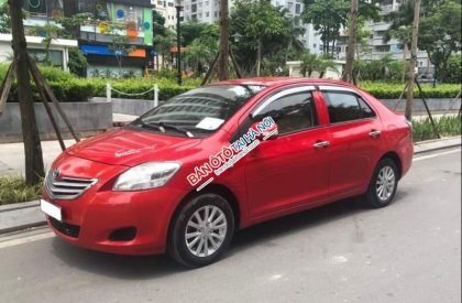 Toyota Vios    E   2011 - Bán ô tô Toyota Vios E năm 2011, màu đỏ, cam kết không đâm đụng ngập nước