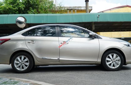 Toyota Vios G 2014 - Bán Toyota Vios G đời 2014, màu nâu vàng.