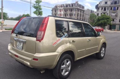 Nissan X trail 2.5 MT 2003 - Cần bán Nissan X trail 2.5MT 2003, màu vàng, nhập khẩu Nhật Bản, máy móc êm ru