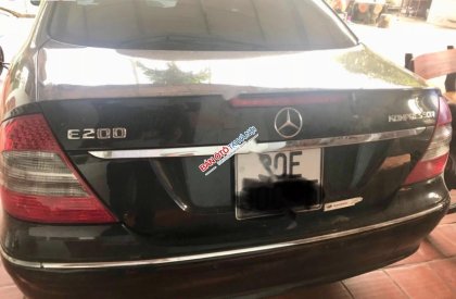 Mercedes-Benz E class E200 2008 - Chính chủ bán Mercedes E200 SX 2008, màu đen