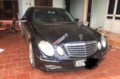 Mercedes-Benz E class E200 2008 - Chính chủ bán Mercedes E200 SX 2008, màu đen