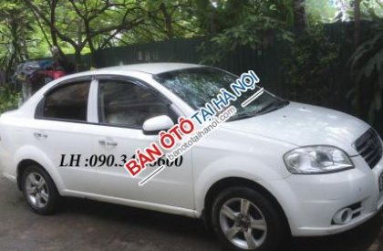 Daewoo Gentra   MT  2008 - Cần bán lại xe Daewoo Gentra MT 2008, màu trắng xe gia đình