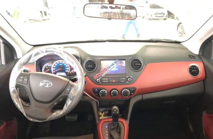Hyundai Grand i10 2019 - Hyundai Grand i10 1.2 AT mới 2019, màu đỏ, xe giao ngay khuyến mại lớn