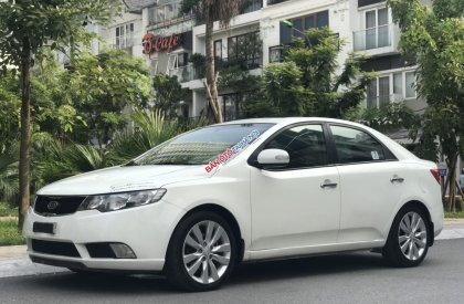 Kia Cerato SX 1.6 AT 2009 - Bán xe Kia Cerato SX 1.6 AT sản xuất 2009, màu trắng, nhập khẩu nguyên chiếc