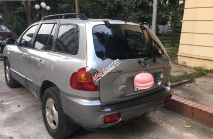 Hyundai Santa Fe 2003 - Cần bán lại xe Hyundai Santa Fe 2003, màu bạc, nhập khẩu