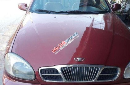 Daewoo Lanos 2004 - Cần bán xe Daewoo Lanos sản xuất năm 2004, màu đỏ, xe nhập xe gia đình