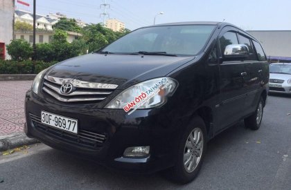 Toyota Innova   V  2009 - Gia đình bán Toyota Innova V 2009, màu đen, nhập khẩu