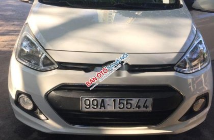 Hyundai Grand i10 MT 2015 - Cần bán gấp Hyundai Grand i10 MT 2015, màu trắng, nhập khẩu