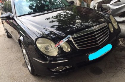 Mercedes-Benz E class E200 2007 - Cần bán Mercedes E200 đời 2007, màu đen