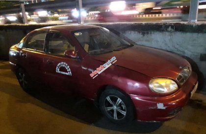 Daewoo Lanos SX 2003 - Cần bán xe Daewoo Lanos SX đời 2003, màu đỏ