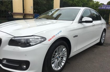BMW 5 Series   2014 - Bán BMW 520i sản xuất 2014, màu trắng, nhập khẩu  