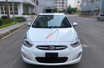 Hyundai Accent 1.4 AT 2015 - Bán Hyundai Accent 1.4 AT sản xuất năm 2015, màu trắng, xe nhập  