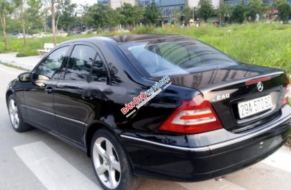 Mercedes-Benz C class  C240 Avantgarde 2006 - Cần bán xe Mercedes C240 sản xuất năm 2006, màu đen, nhập khẩu