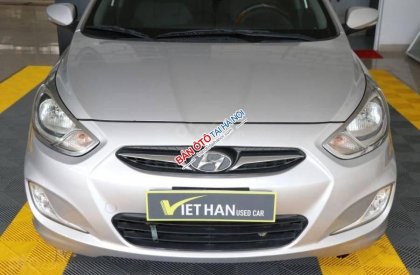 Hyundai Accent  1.4AT  2012 - Bán xe Hyundai Accent 1.4AT đời 2012, màu bạc, nhập khẩu giá cạnh tranh