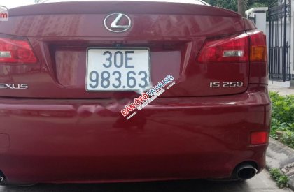 Lexus IS 250 2007 - Bán xe Lexus IS 250 đời 2007, màu đỏ, nhập khẩu nguyên chiếc, 680tr