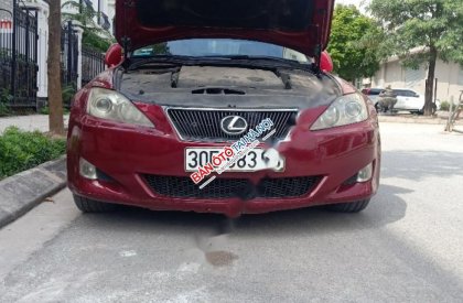 Lexus IS 250 2007 - Bán xe Lexus IS 250 đời 2007, màu đỏ, nhập khẩu nguyên chiếc, 680tr